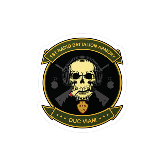 1st Radio Battalion Armory Sticker